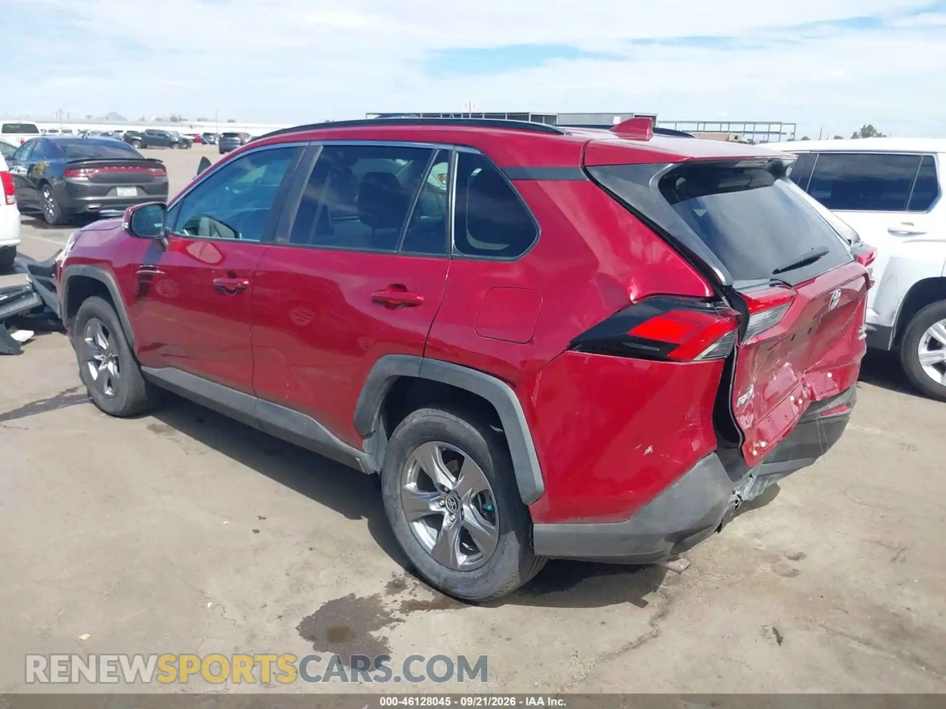3 fotografías del automóvil dañado 2T3P1RFV4RW437236 TOYOTA RAV4 2024