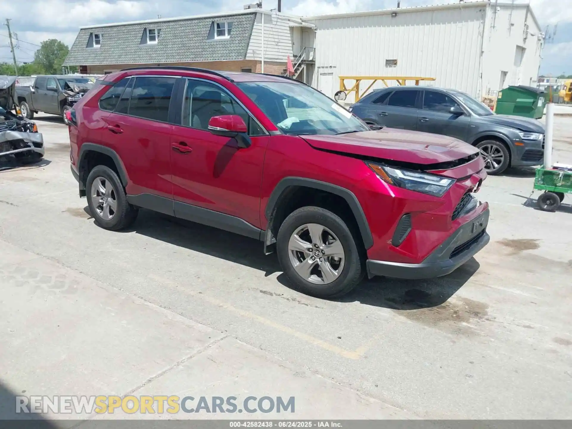 1 Photograph of a damaged car 2T3P1RFV4RW487635 TOYOTA RAV4 2024