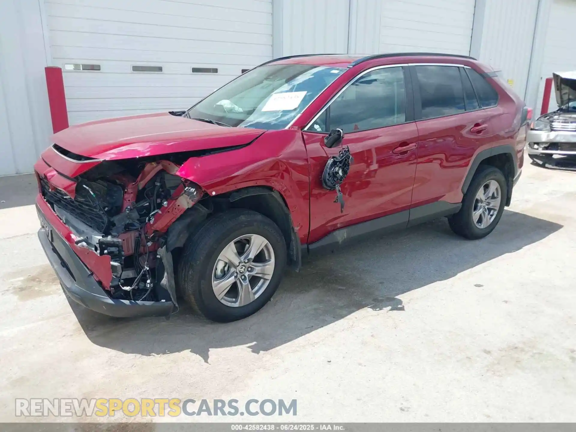 2 Photograph of a damaged car 2T3P1RFV4RW487635 TOYOTA RAV4 2024