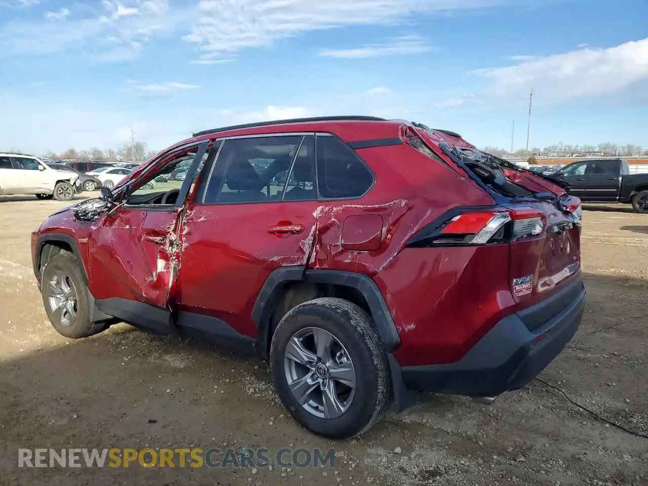 2 Photograph of a damaged car 2T3P1RFV4RW491801 TOYOTA RAV4 2024