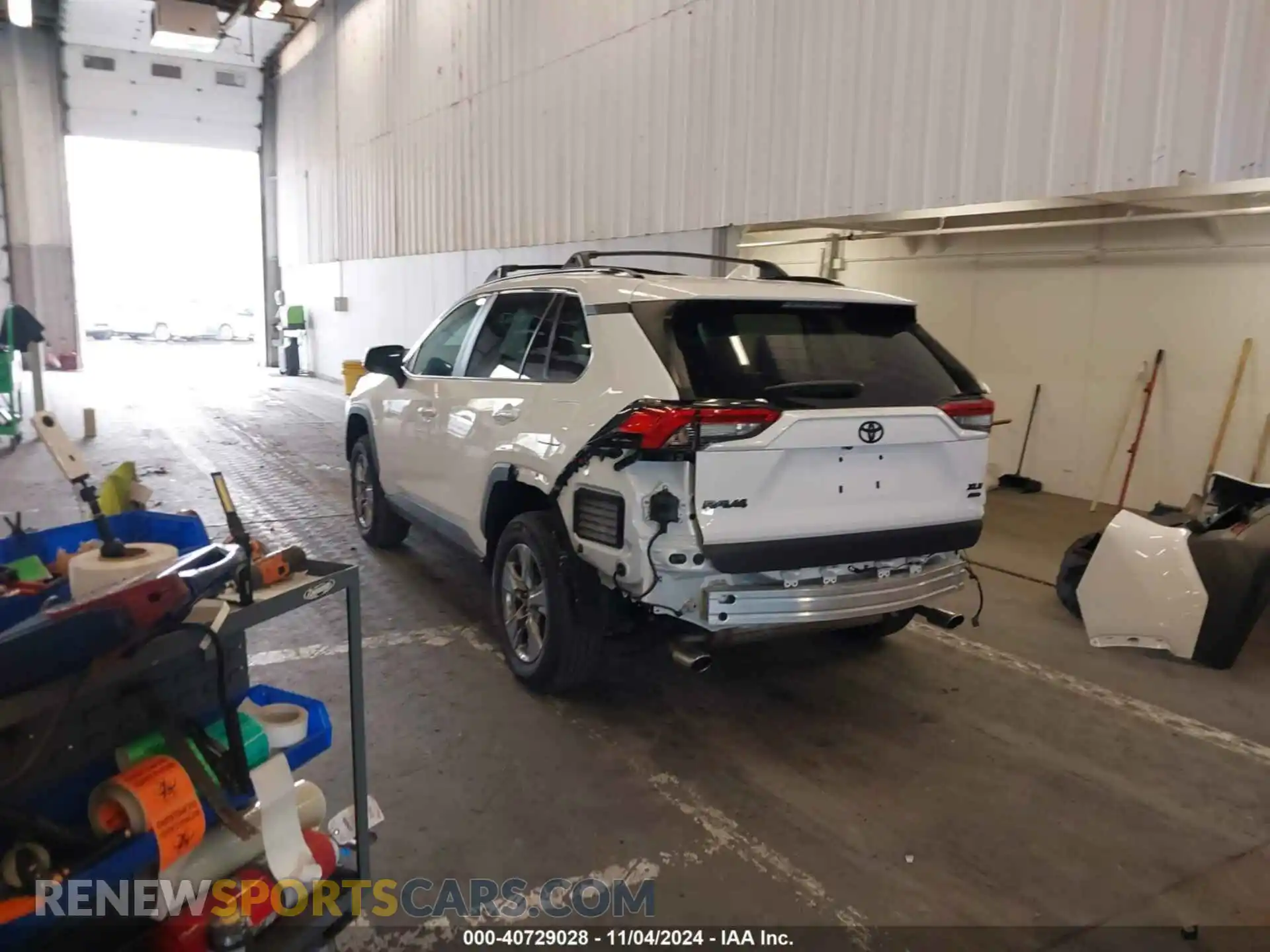 3 Photograph of a damaged car 2T3P1RFV5RC454340 TOYOTA RAV4 2024