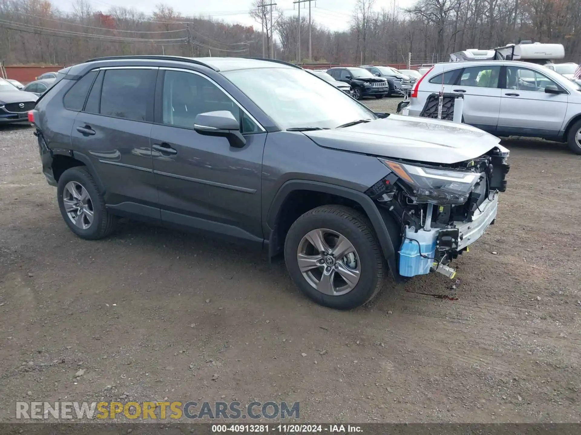 1 Photograph of a damaged car 2T3P1RFV5RC467735 TOYOTA RAV4 2024