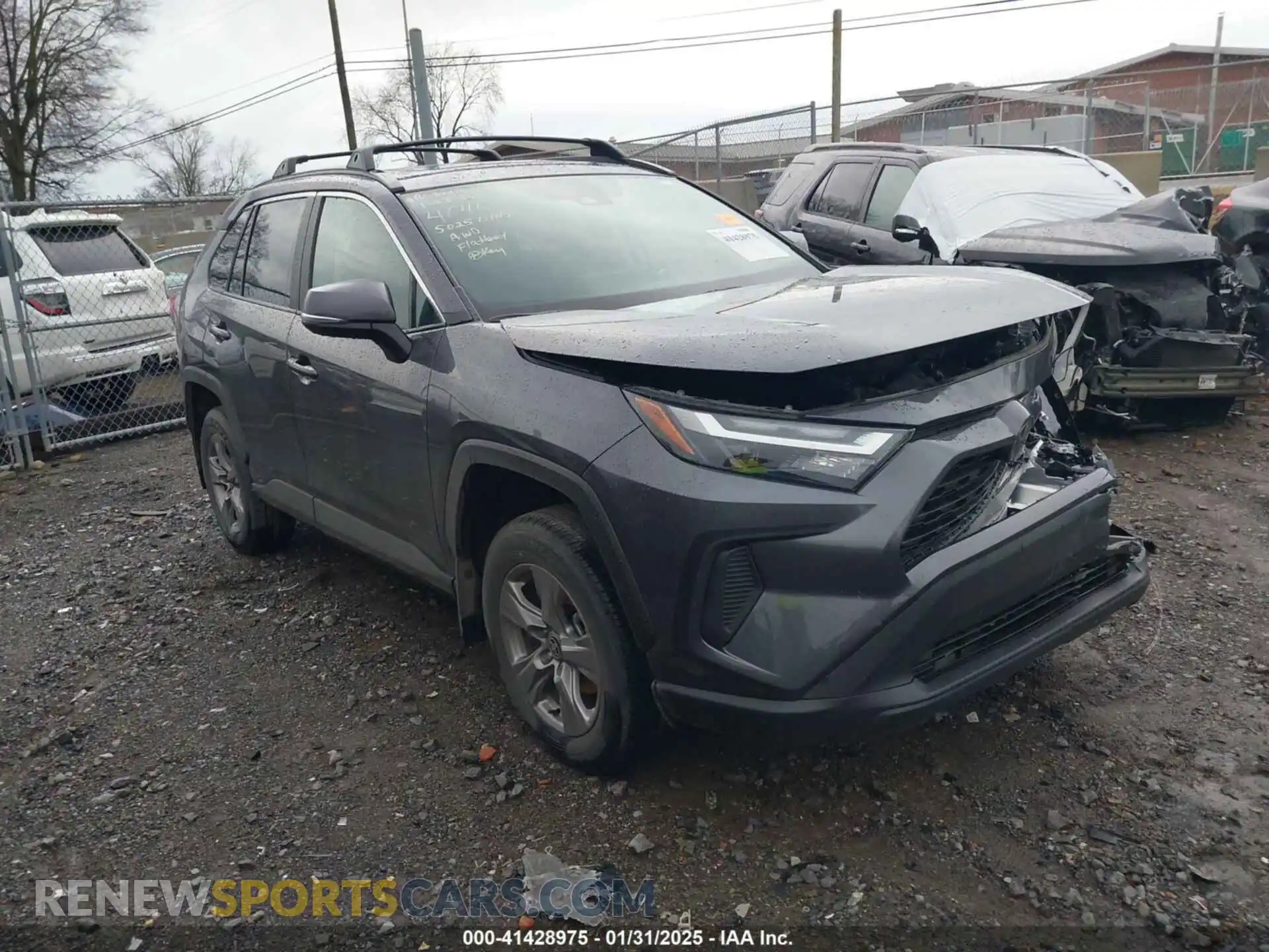1 Photograph of a damaged car 2T3P1RFV5RC474040 TOYOTA RAV4 2024