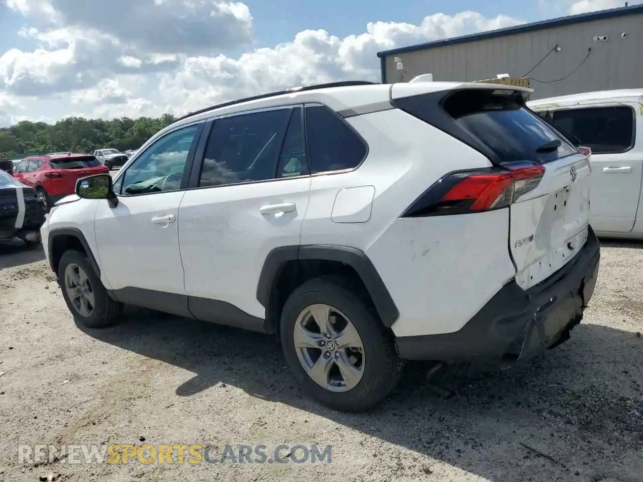 2 Photograph of a damaged car 2T3P1RFV6RW461733 TOYOTA RAV4 2024