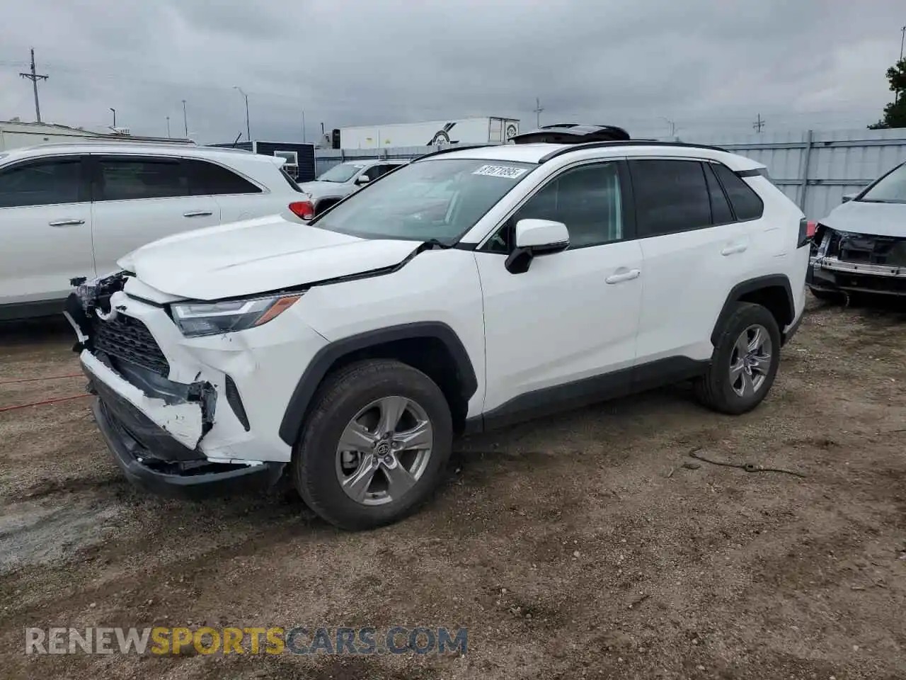 1 Photograph of a damaged car 2T3P1RFV6RW488012 TOYOTA RAV4 2024