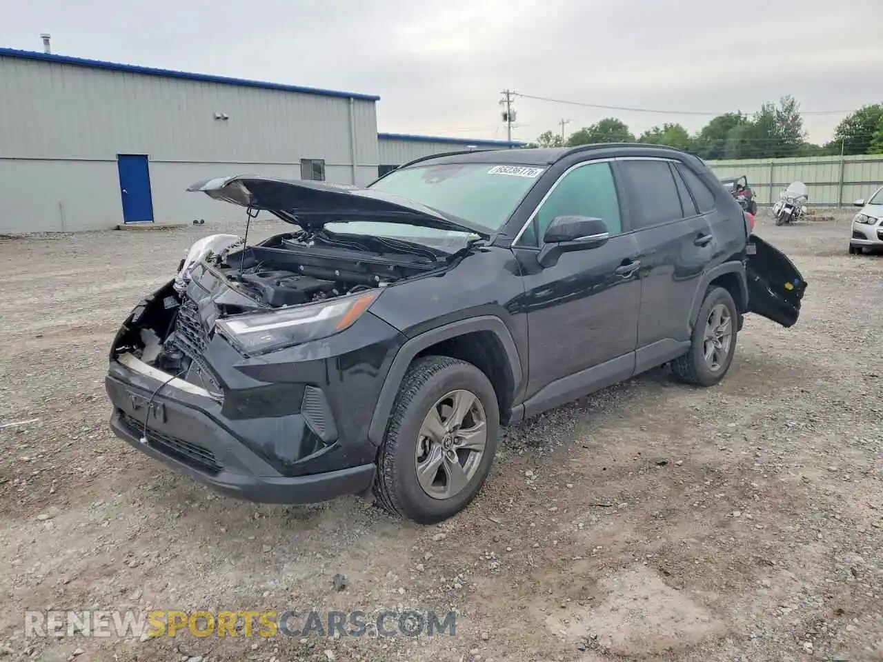 1 Photograph of a damaged car 2T3P1RFV7RC409691 TOYOTA RAV4 2024