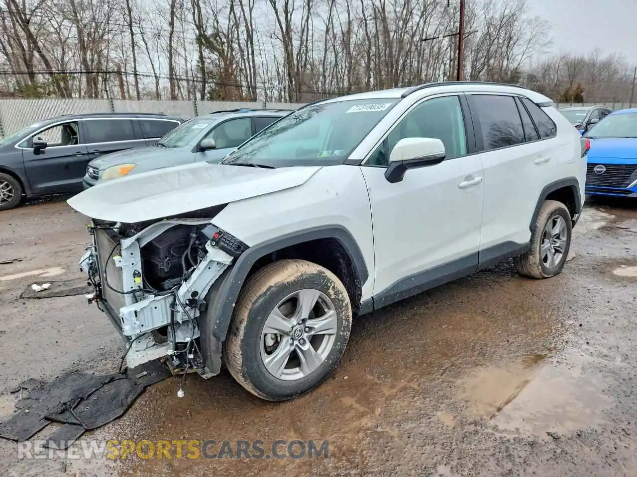 1 Photograph of a damaged car 2T3P1RFV7RC473004 TOYOTA RAV4 2024