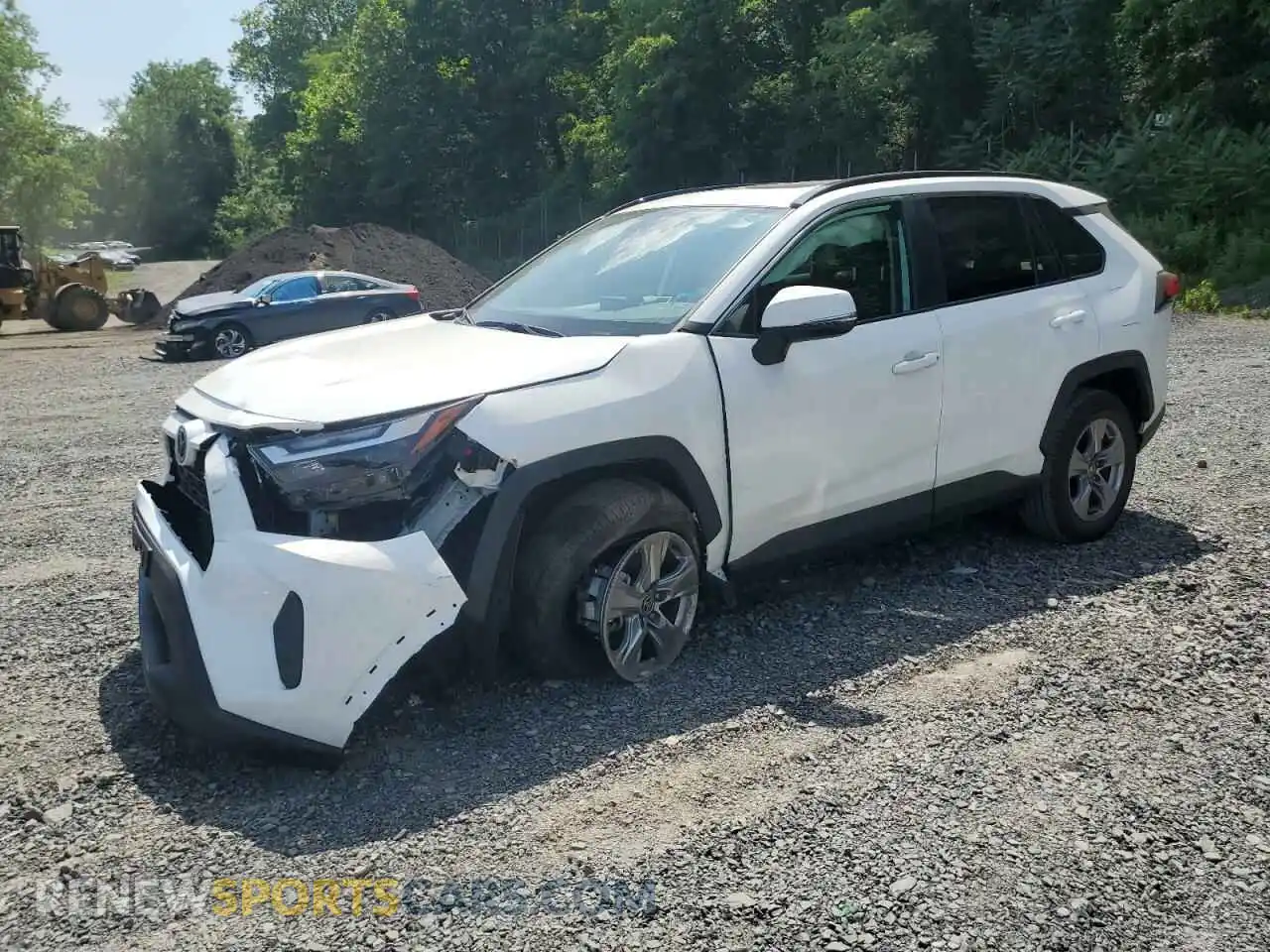 1 Photograph of a damaged car 2T3P1RFV7RC481281 TOYOTA RAV4 2024