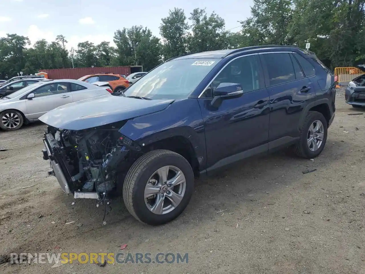1 Фотография поврежденного автомобиля 2T3P1RFV7RW418325 TOYOTA RAV4 2024