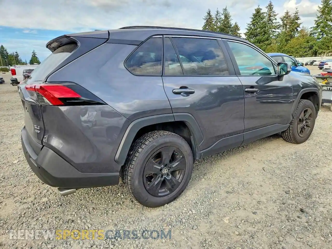 3 fotografías del automóvil dañado 2T3P1RFV7RW473552 TOYOTA RAV4 2024