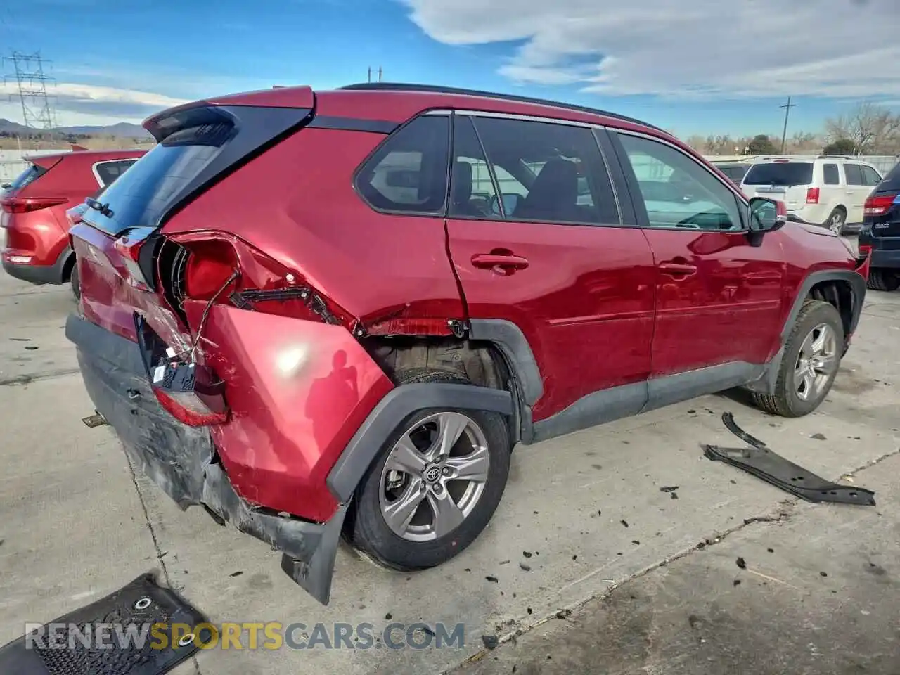 3 Photograph of a damaged car 2T3P1RFV7RW494028 TOYOTA RAV4 2024