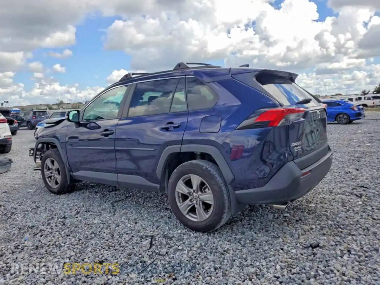 2 Фотография поврежденного автомобиля 2T3P1RFV9RW447423 TOYOTA RAV4 2024