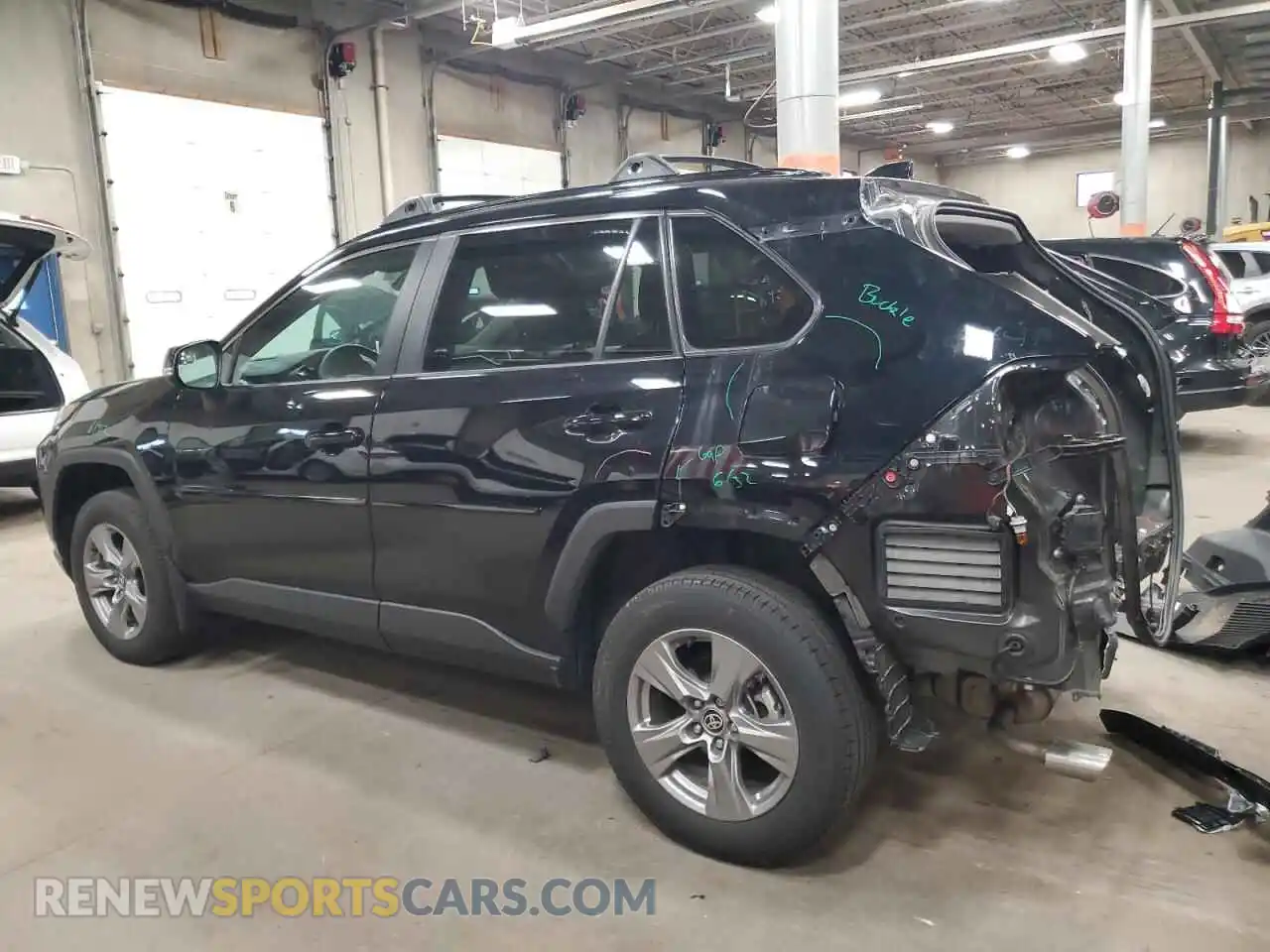 2 Photograph of a damaged car 2T3P1RFVXRC408776 TOYOTA RAV4 2024