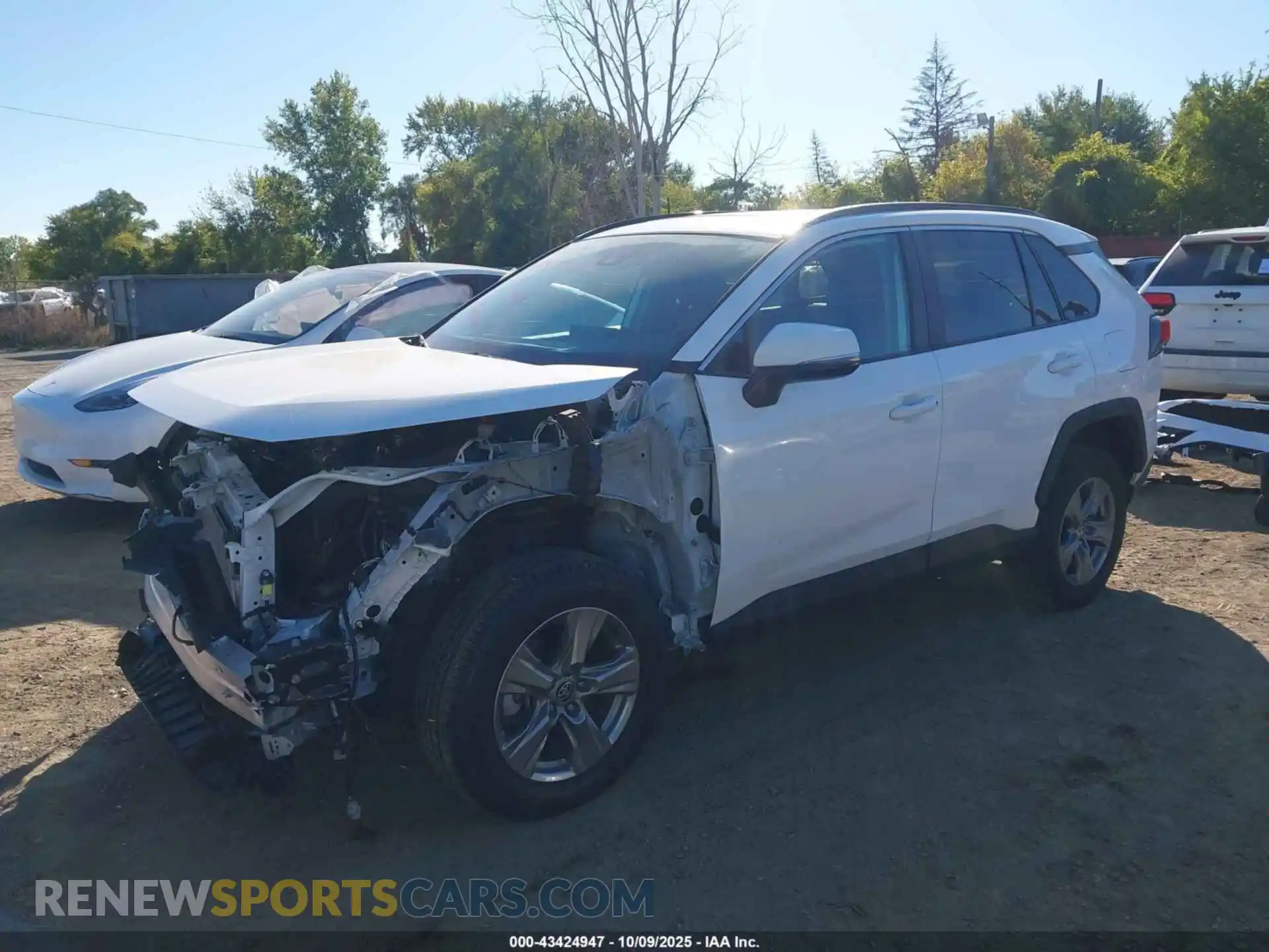 2 Photograph of a damaged car 2T3P1RFVXRC484840 TOYOTA RAV4 2024