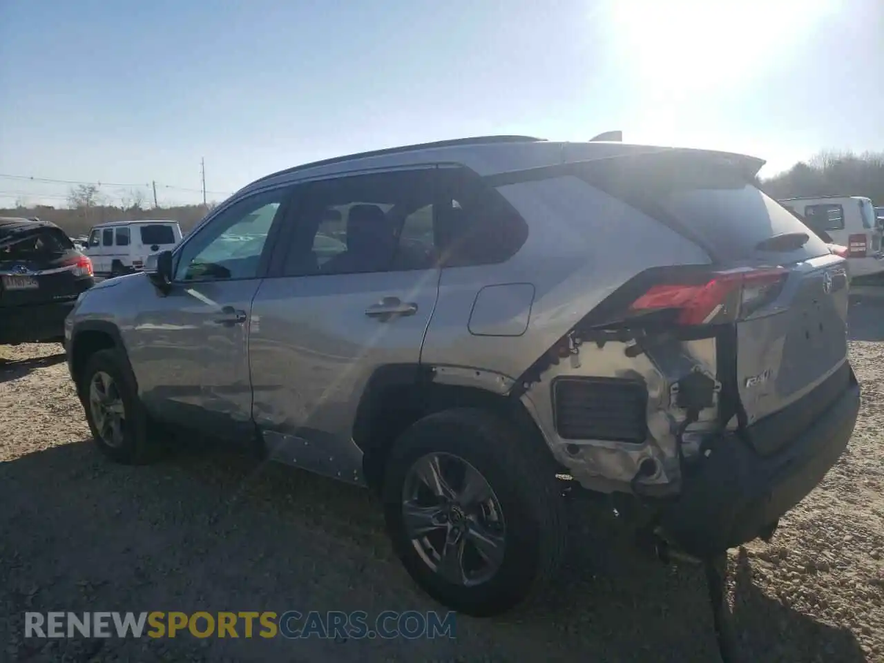 2 Photograph of a damaged car 2T3P1RFVXRW436995 TOYOTA RAV4 2024