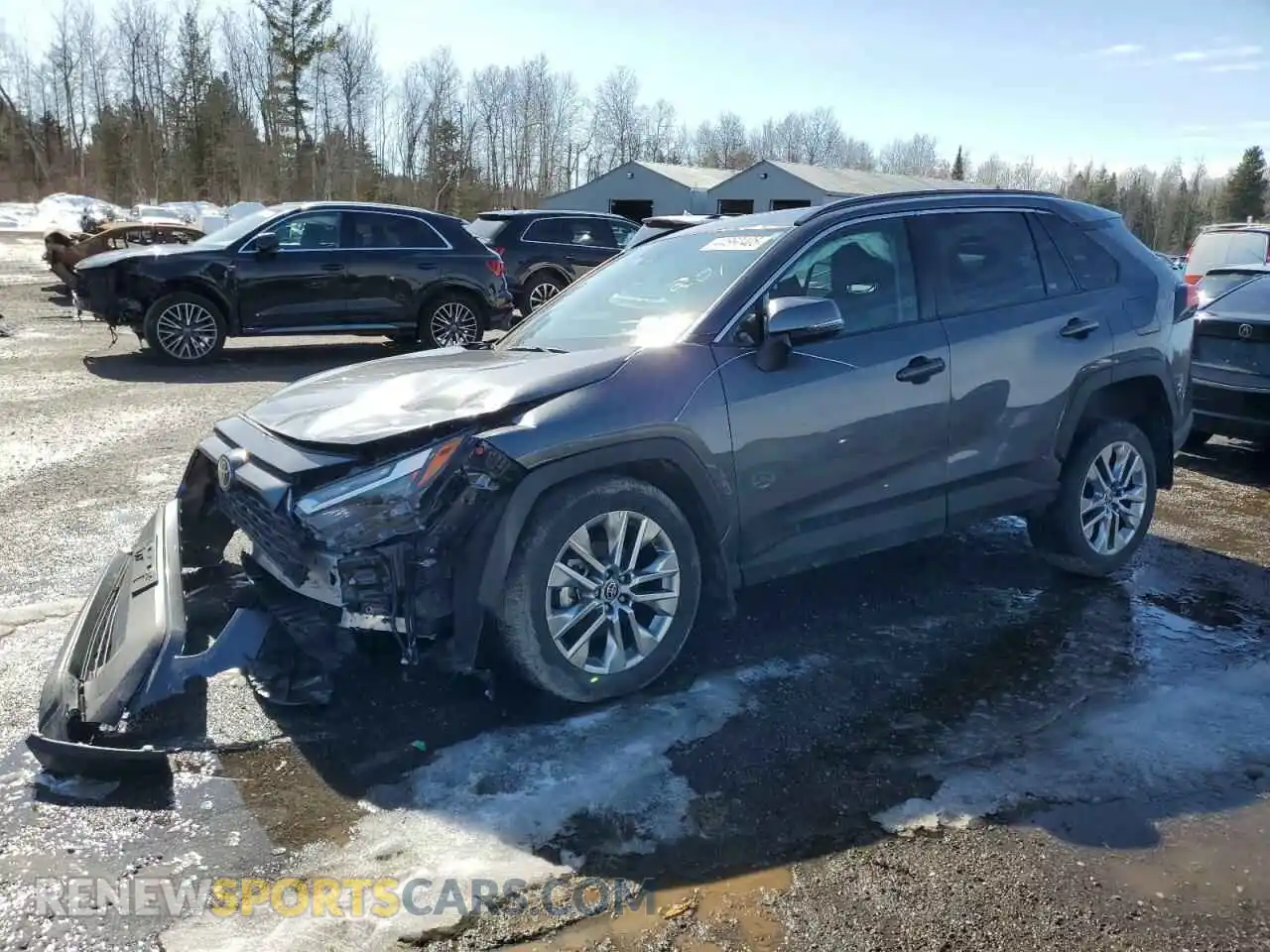 1 Photograph of a damaged car 2T3R1RFV0RC410190 TOYOTA RAV4 2024