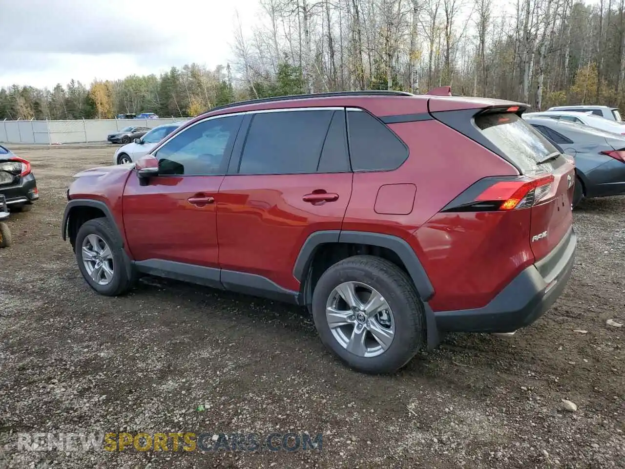 2 fotografías del automóvil dañado 2T3R1RFV5RW454586 TOYOTA RAV4 2024