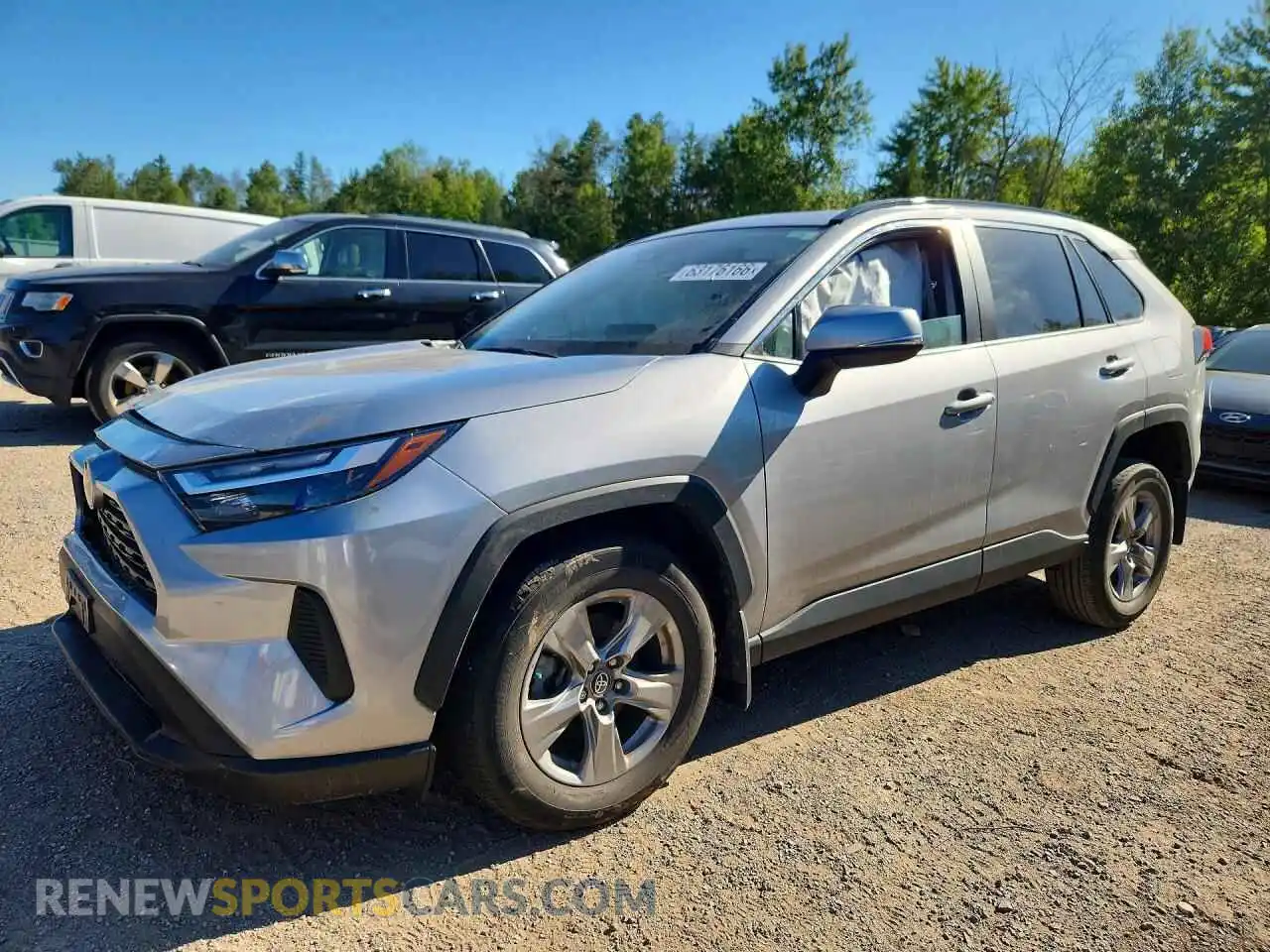 1 Photograph of a damaged car 2T3R1RFVXRC443052 TOYOTA RAV4 2024