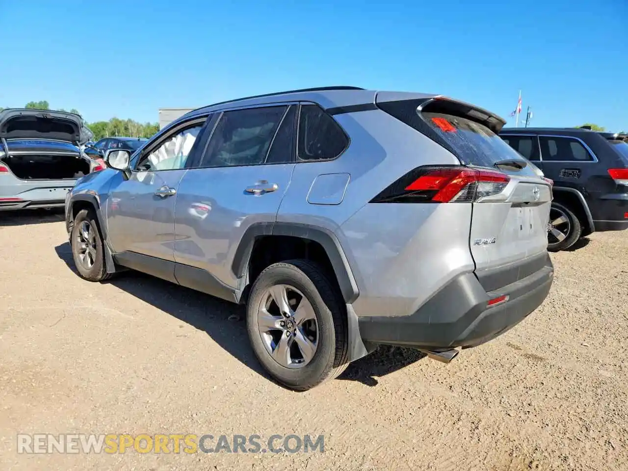 2 Photograph of a damaged car 2T3R1RFVXRC443052 TOYOTA RAV4 2024