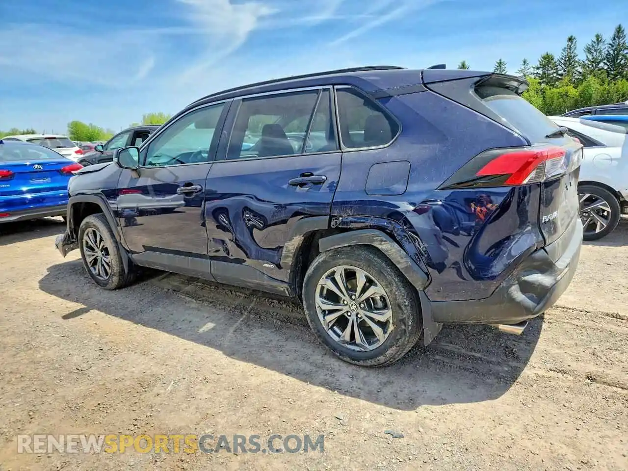 2 Photograph of a damaged car 2T3RWRFV1RW225680 TOYOTA RAV4 2024
