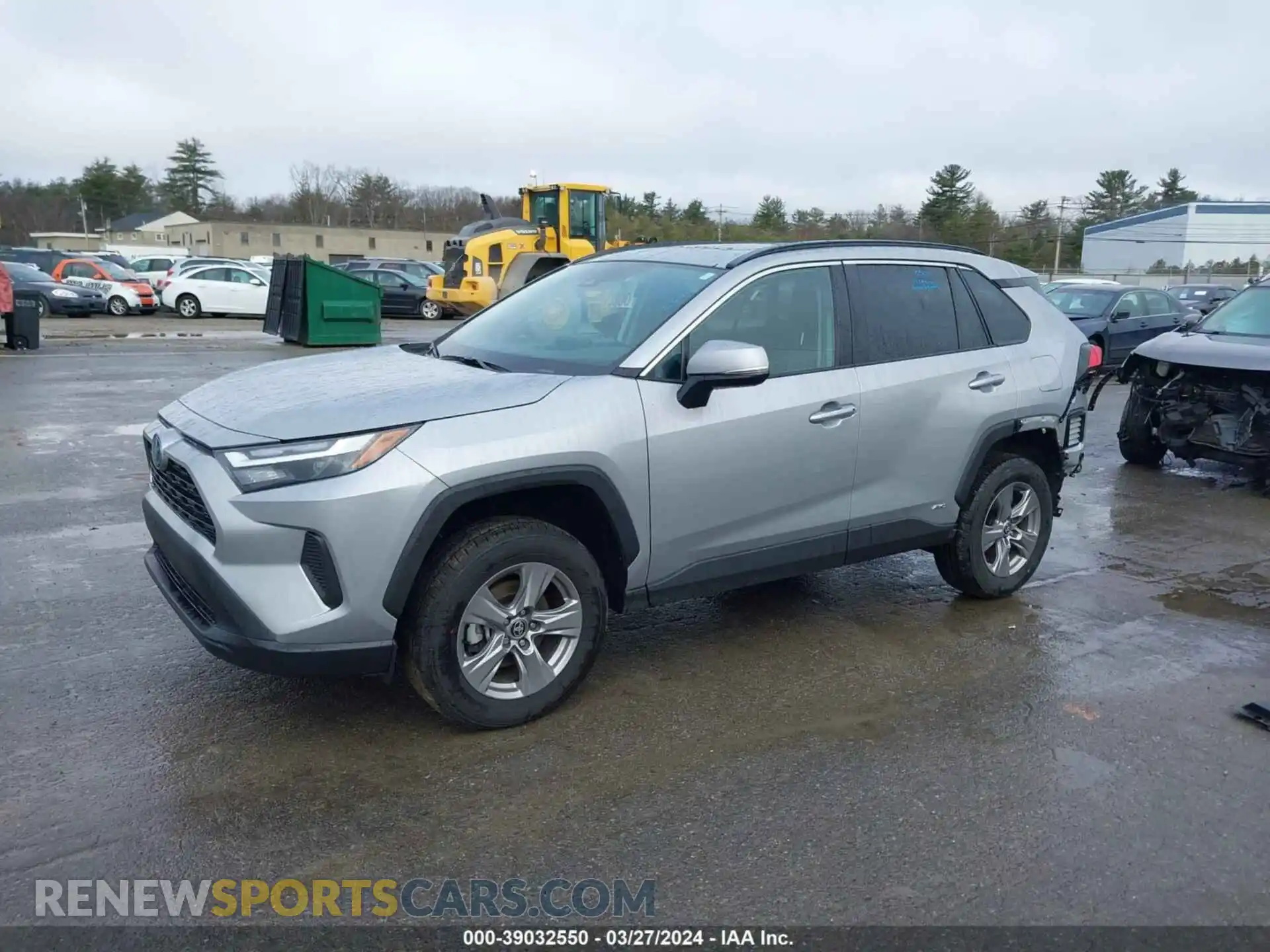 2 Photograph of a damaged car 2T3RWRFV2RW193340 TOYOTA RAV4 2024
