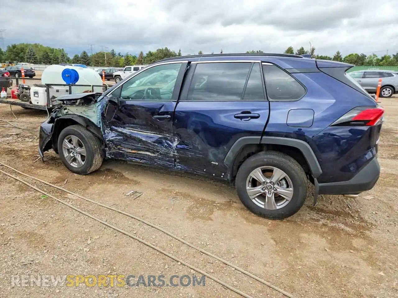 2 Photograph of a damaged car 2T3RWRFV2RW245565 TOYOTA RAV4 2024