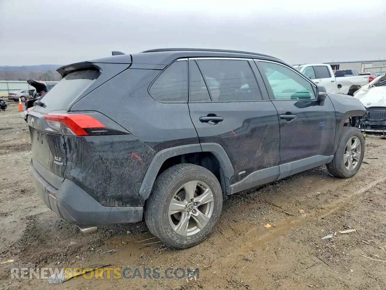 3 fotografías del automóvil dañado 2T3RWRFV3RW209366 TOYOTA RAV4 2024