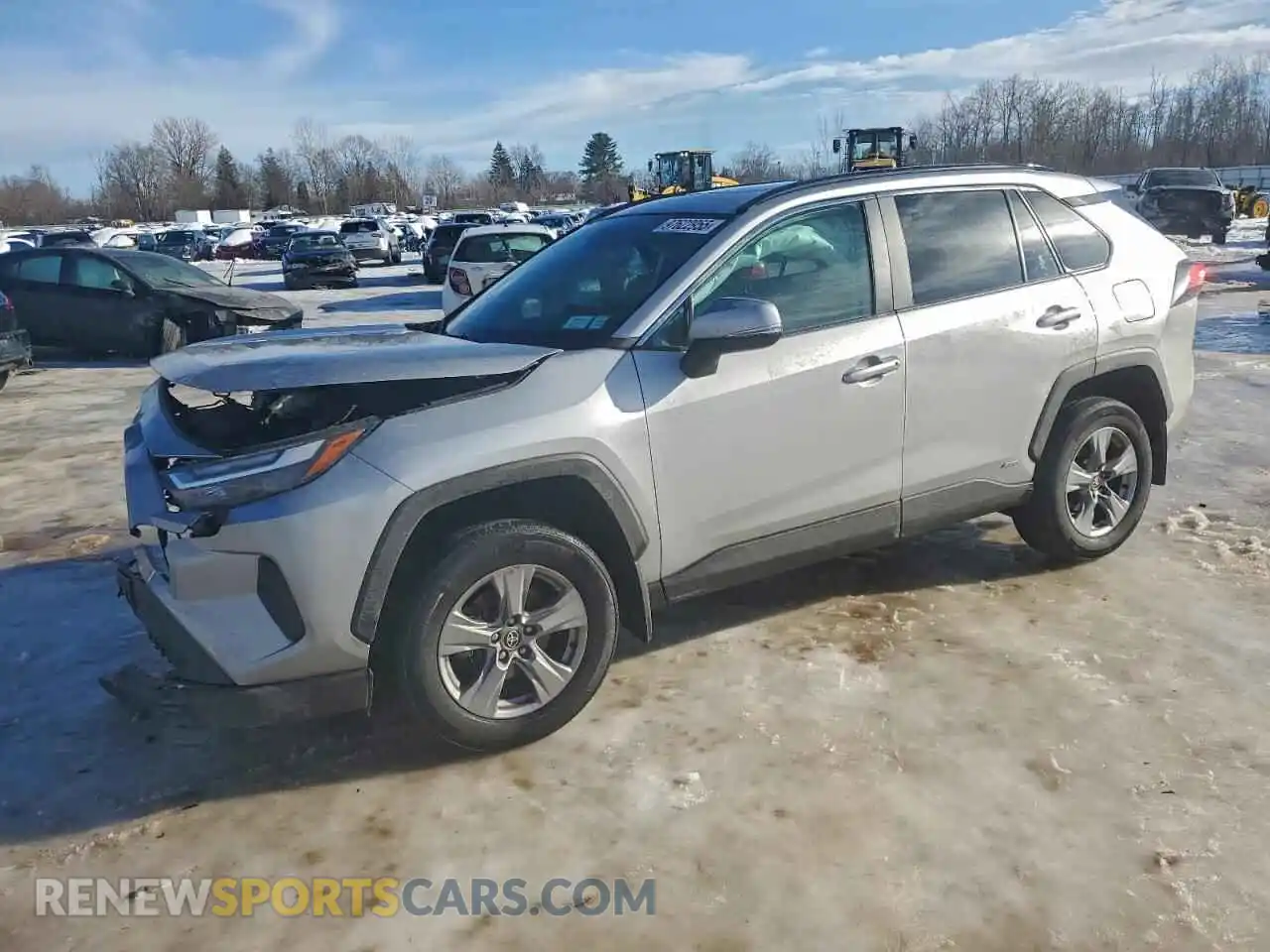 1 Photograph of a damaged car 2T3RWRFV4RW193355 TOYOTA RAV4 2024