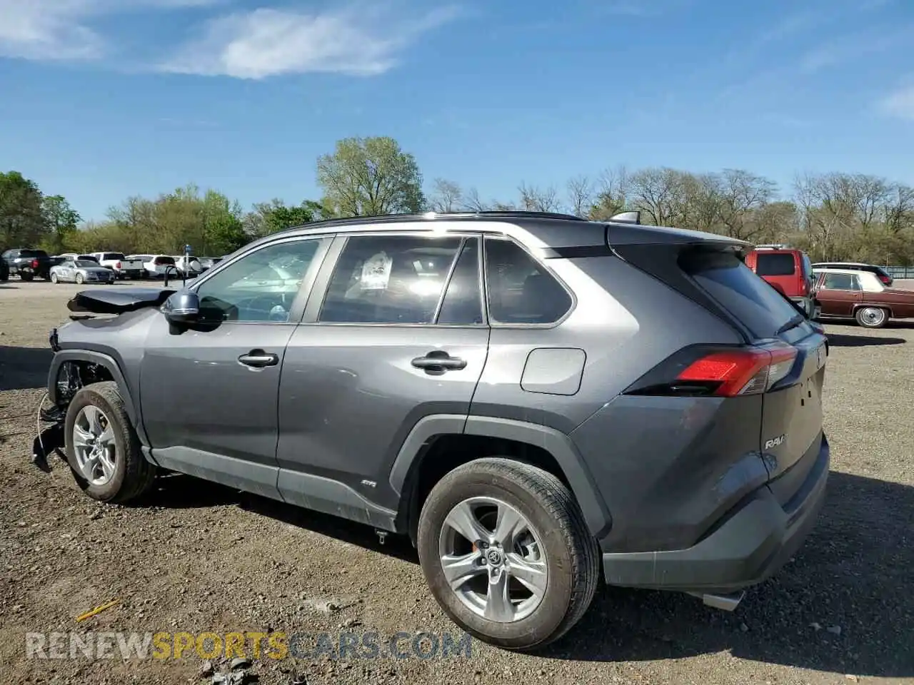 2 Photograph of a damaged car 2T3RWRFV4RW214852 TOYOTA RAV4 2024