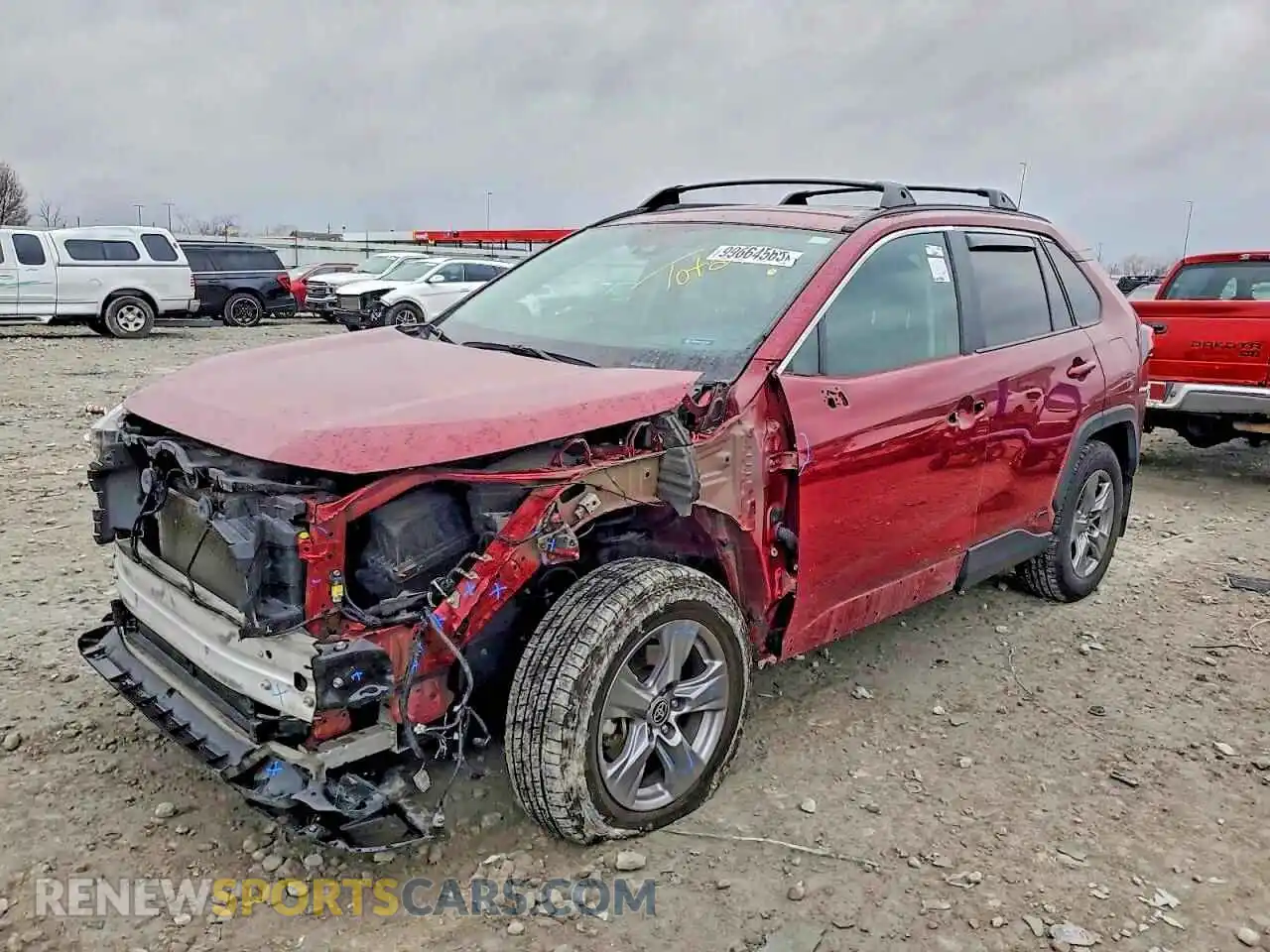 1 Фотография поврежденного автомобиля 2T3RWRFV5RW201995 TOYOTA RAV4 2024