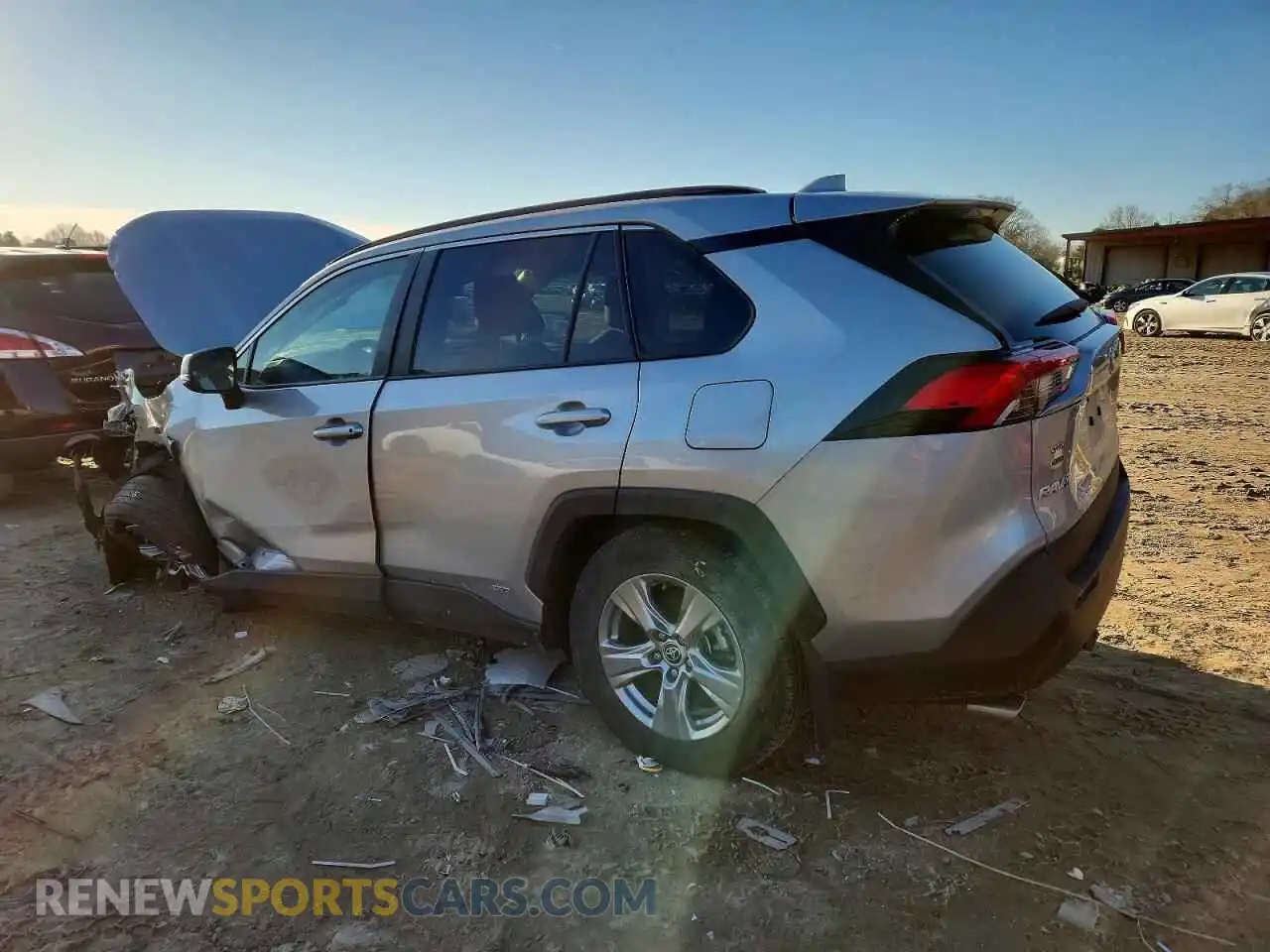 2 Photograph of a damaged car 2T3RWRFV5RW202144 TOYOTA RAV4 2024