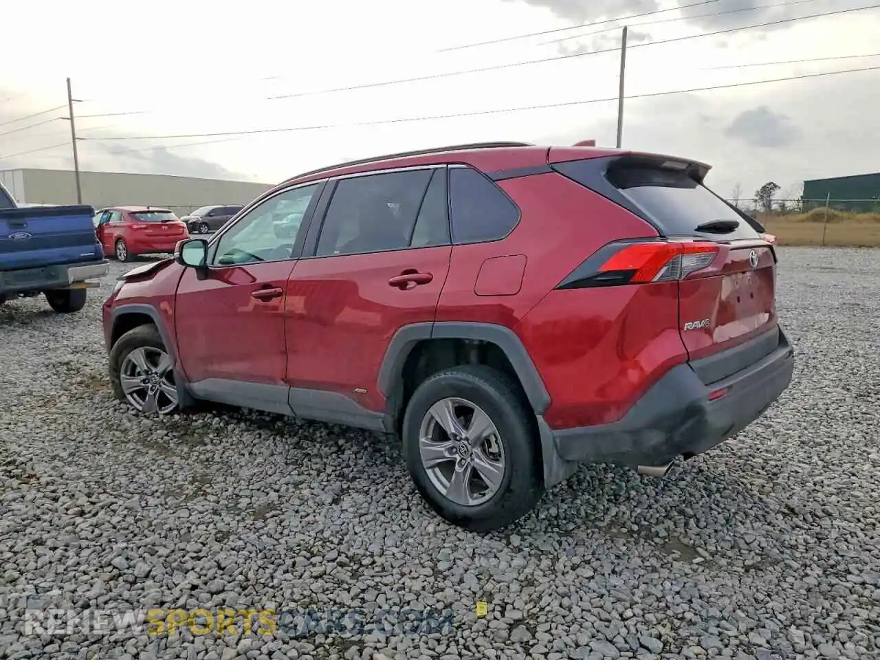 2 Photograph of a damaged car 2T3RWRFV6RW243463 TOYOTA RAV4 2024