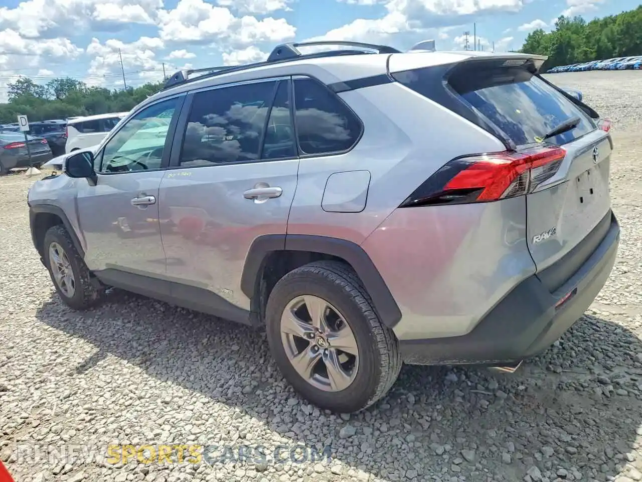 2 Photograph of a damaged car 2T3RWRFV9RW202292 TOYOTA RAV4 2024
