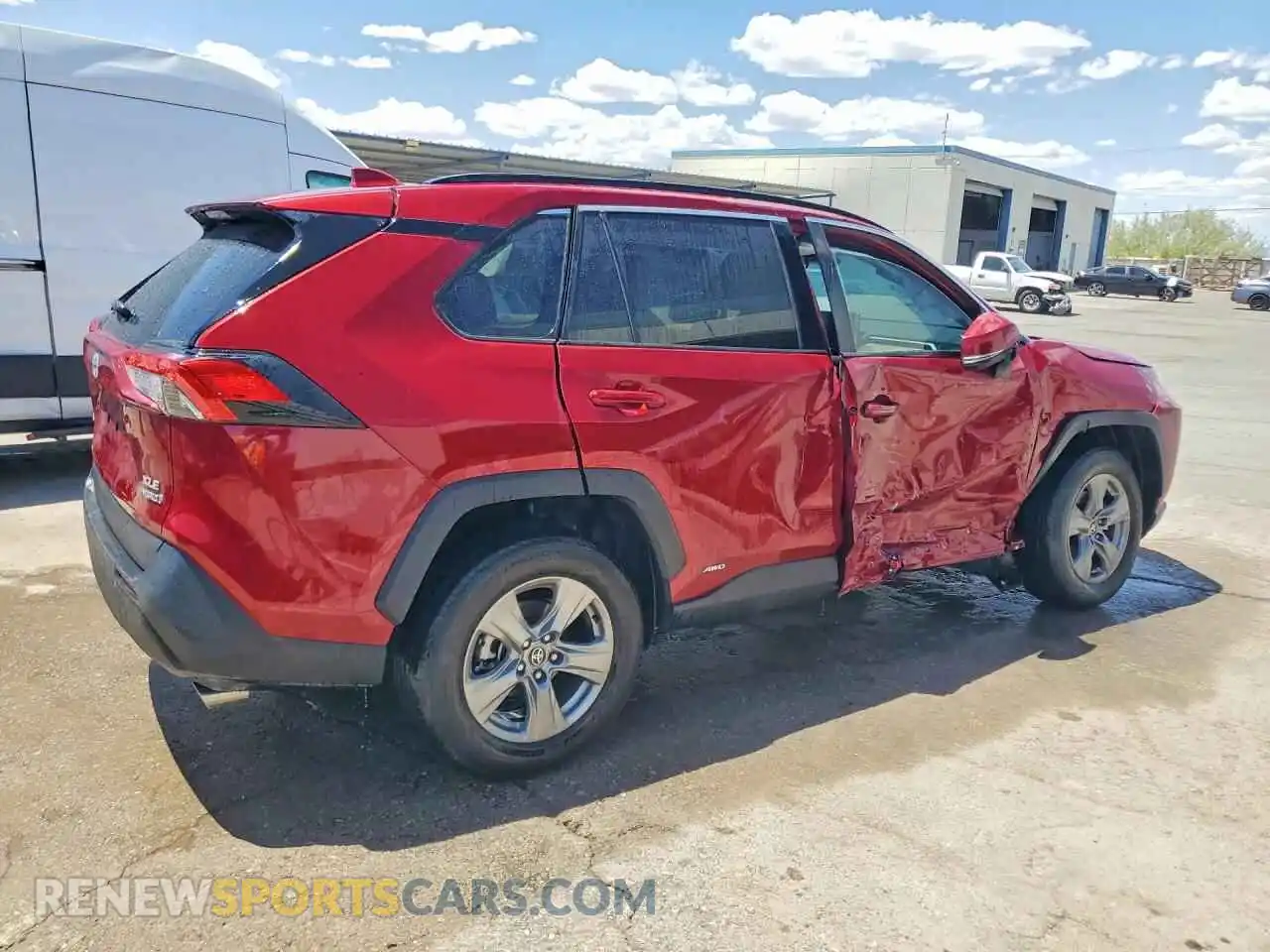 3 fotografías del automóvil dañado 2T3RWRFV9RW217276 TOYOTA RAV4 2024