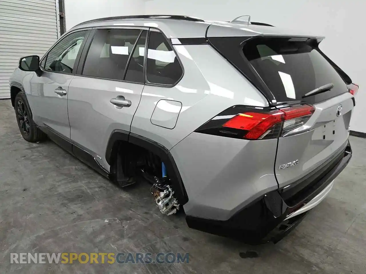 2 Photograph of a damaged car 2T3T6RFV3RW056705 TOYOTA RAV4 2024