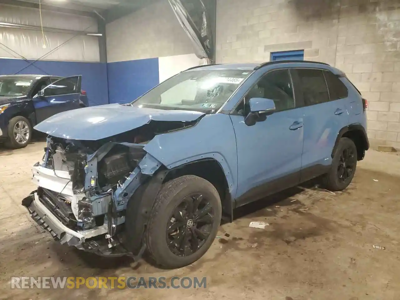 1 Photograph of a damaged car 2T3T6RFVXRW064008 TOYOTA RAV4 2024