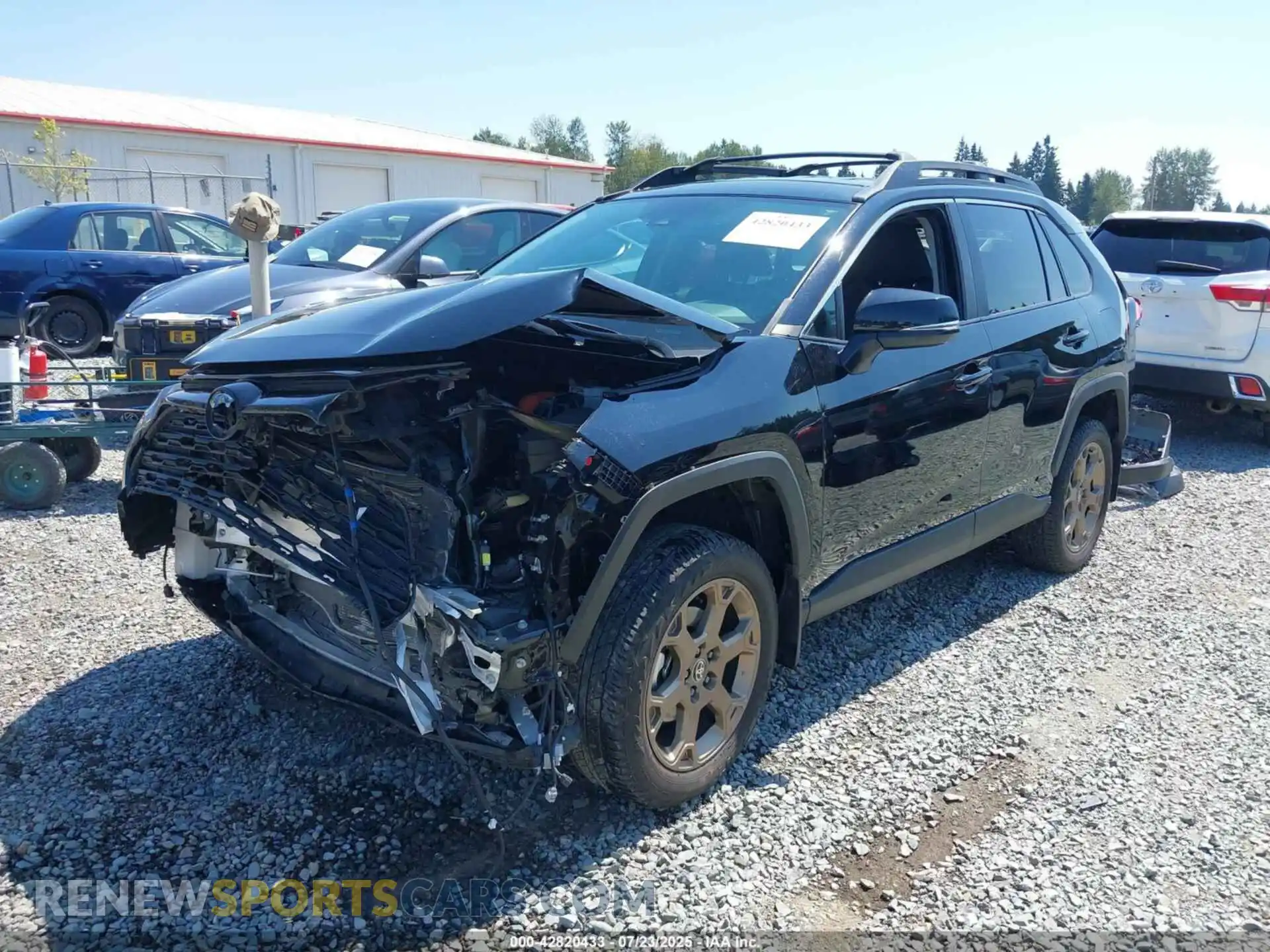 2 Photograph of a damaged car 2T3UWRFV2RW218909 TOYOTA RAV4 2024