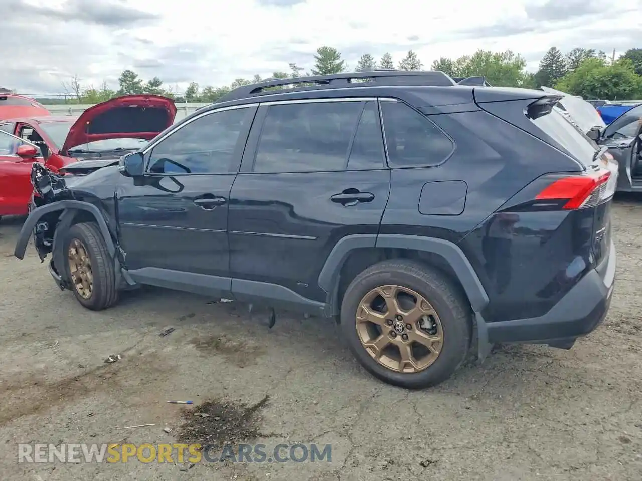 2 Photograph of a damaged car 2T3UWRFV4RW189929 TOYOTA RAV4 2024