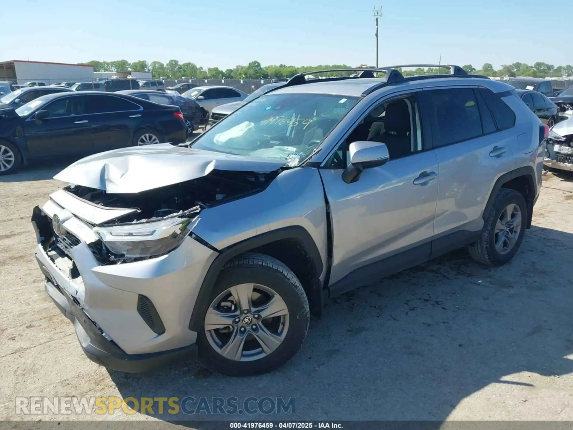 2 Photograph of a damaged car 2T3W1RFV0RC258009 TOYOTA RAV4 2024