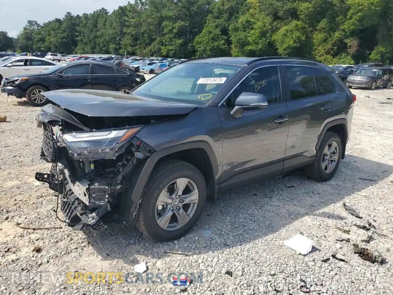 1 Photograph of a damaged car 2T3W1RFV0RC277840 TOYOTA RAV4 2024