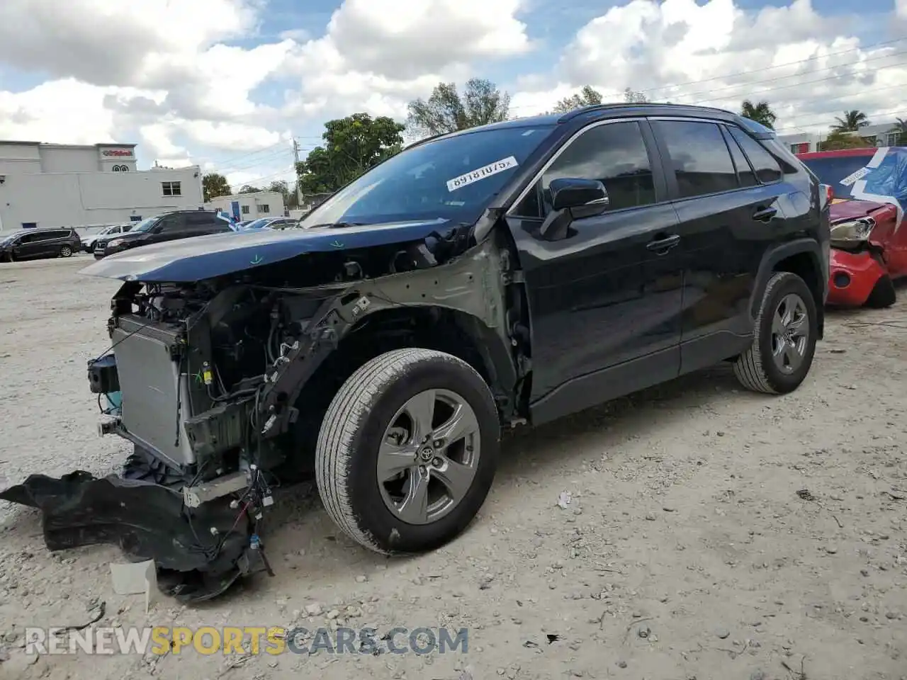 1 Photograph of a damaged car 2T3W1RFV0RC291463 TOYOTA RAV4 2024