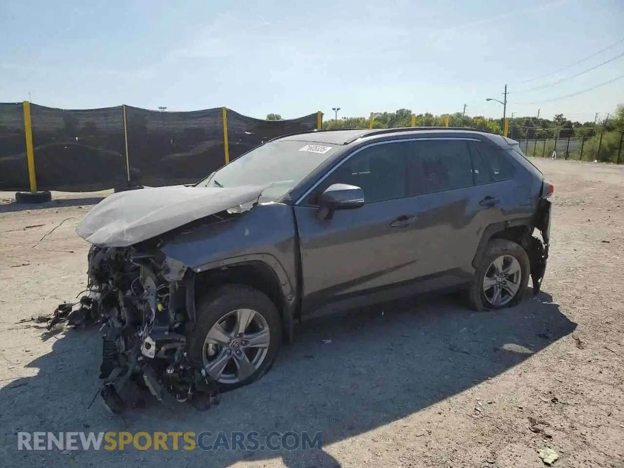 1 Photograph of a damaged car 2T3W1RFV0RC302302 TOYOTA RAV4 2024