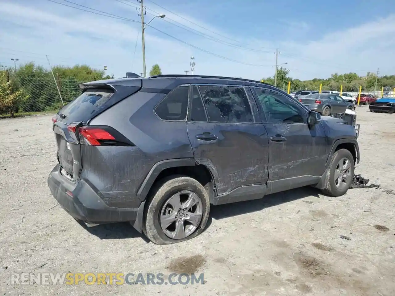 3 Photograph of a damaged car 2T3W1RFV0RC302302 TOYOTA RAV4 2024