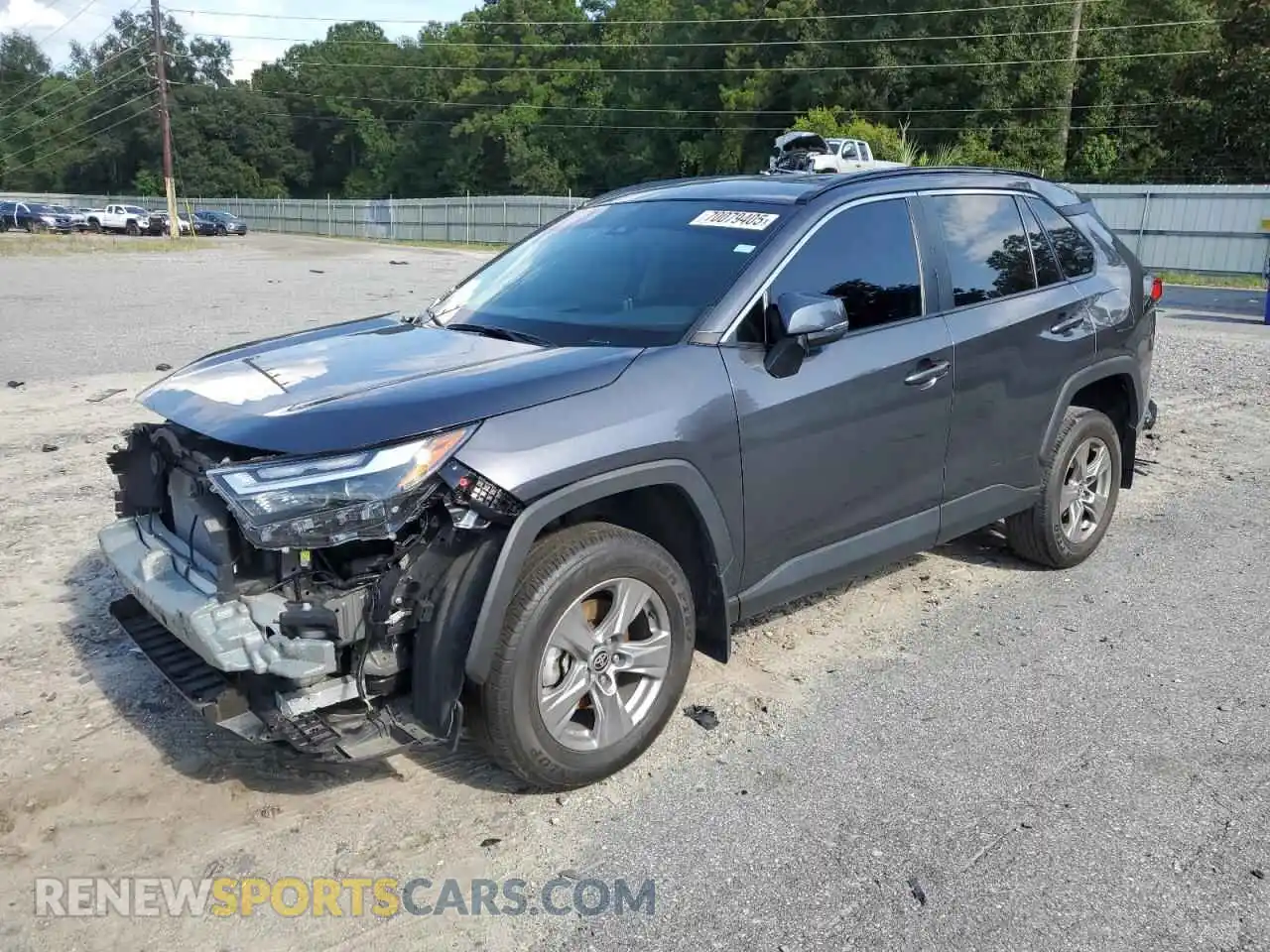 1 Photograph of a damaged car 2T3W1RFV1RC276776 TOYOTA RAV4 2024