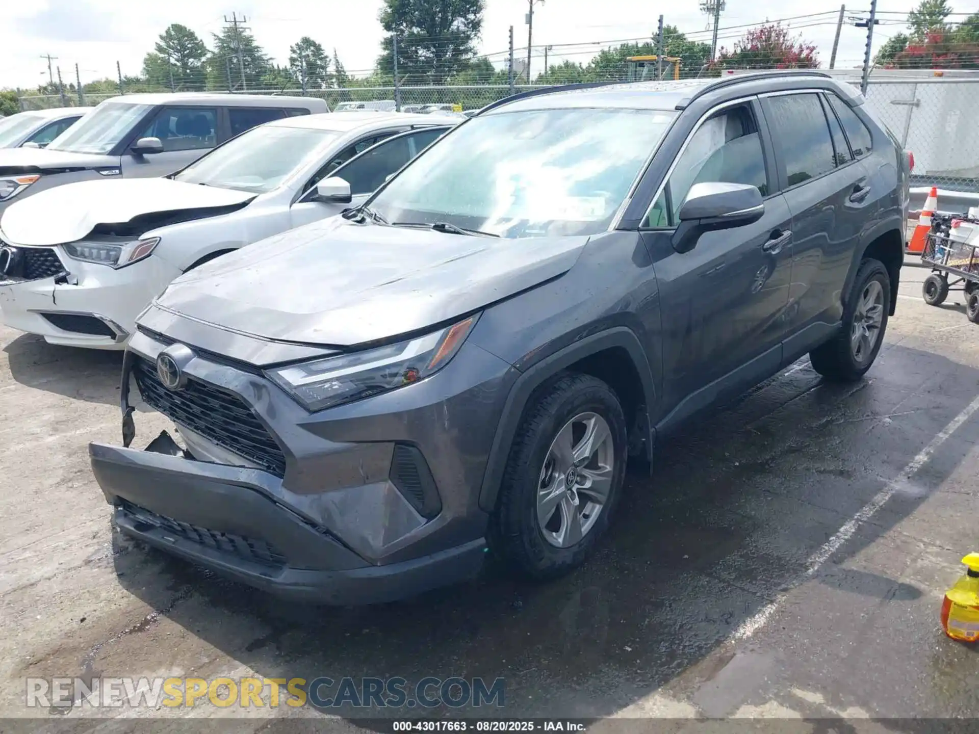 2 Photograph of a damaged car 2T3W1RFV1RC284019 TOYOTA RAV4 2024