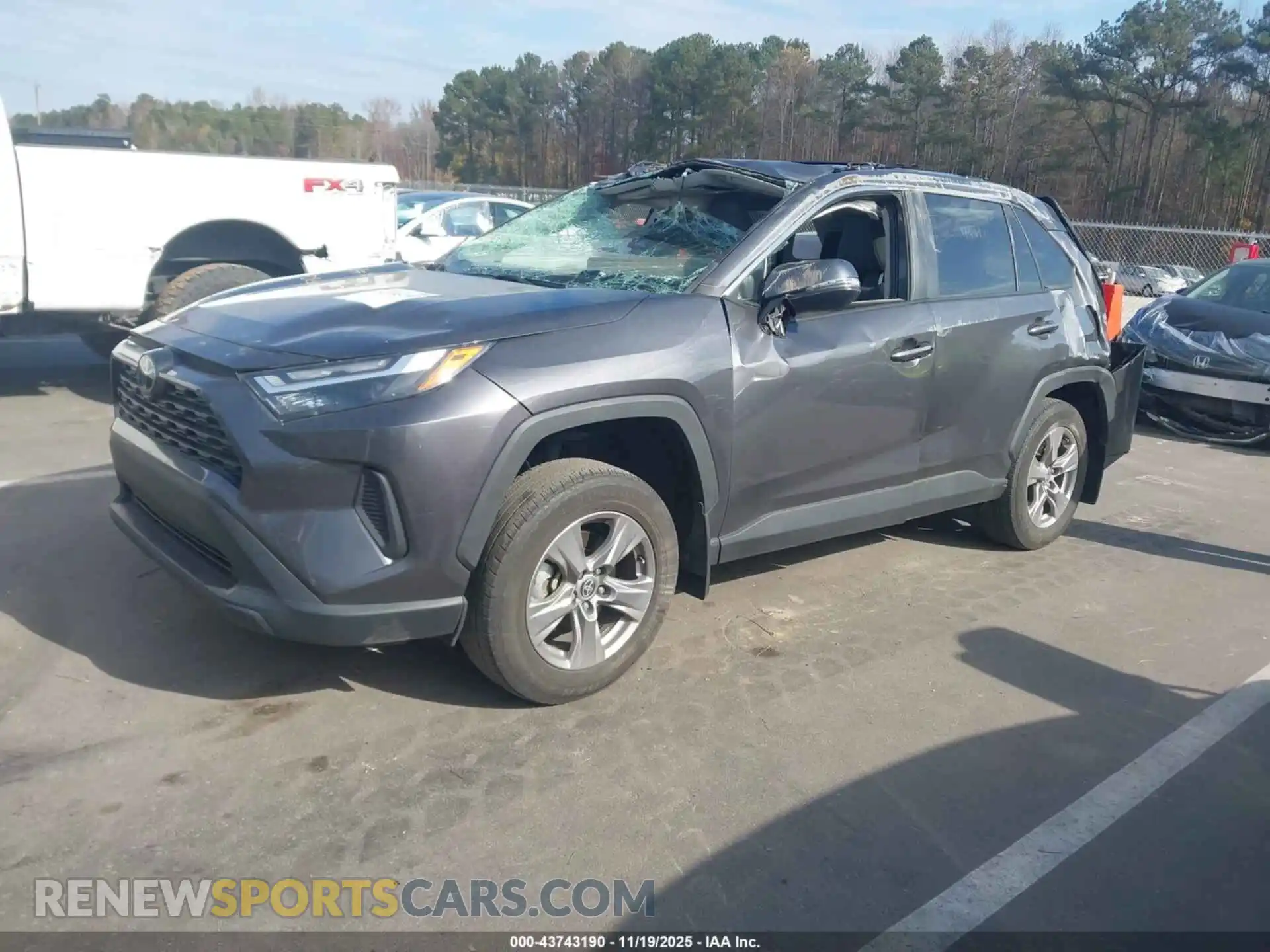2 Photograph of a damaged car 2T3W1RFV2RC254768 TOYOTA RAV4 2024