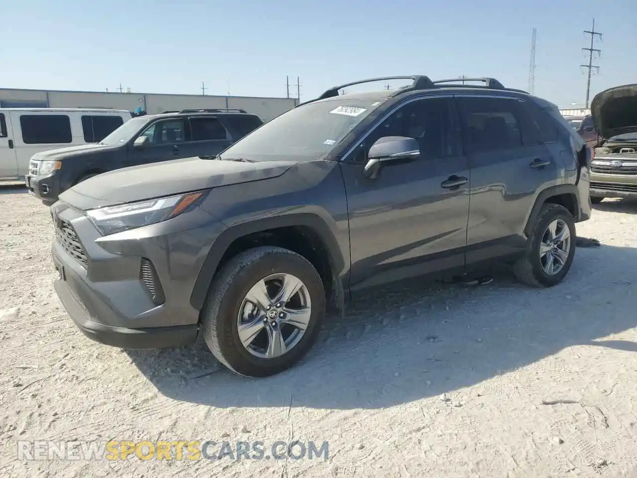 1 Photograph of a damaged car 2T3W1RFV2RC266242 TOYOTA RAV4 2024