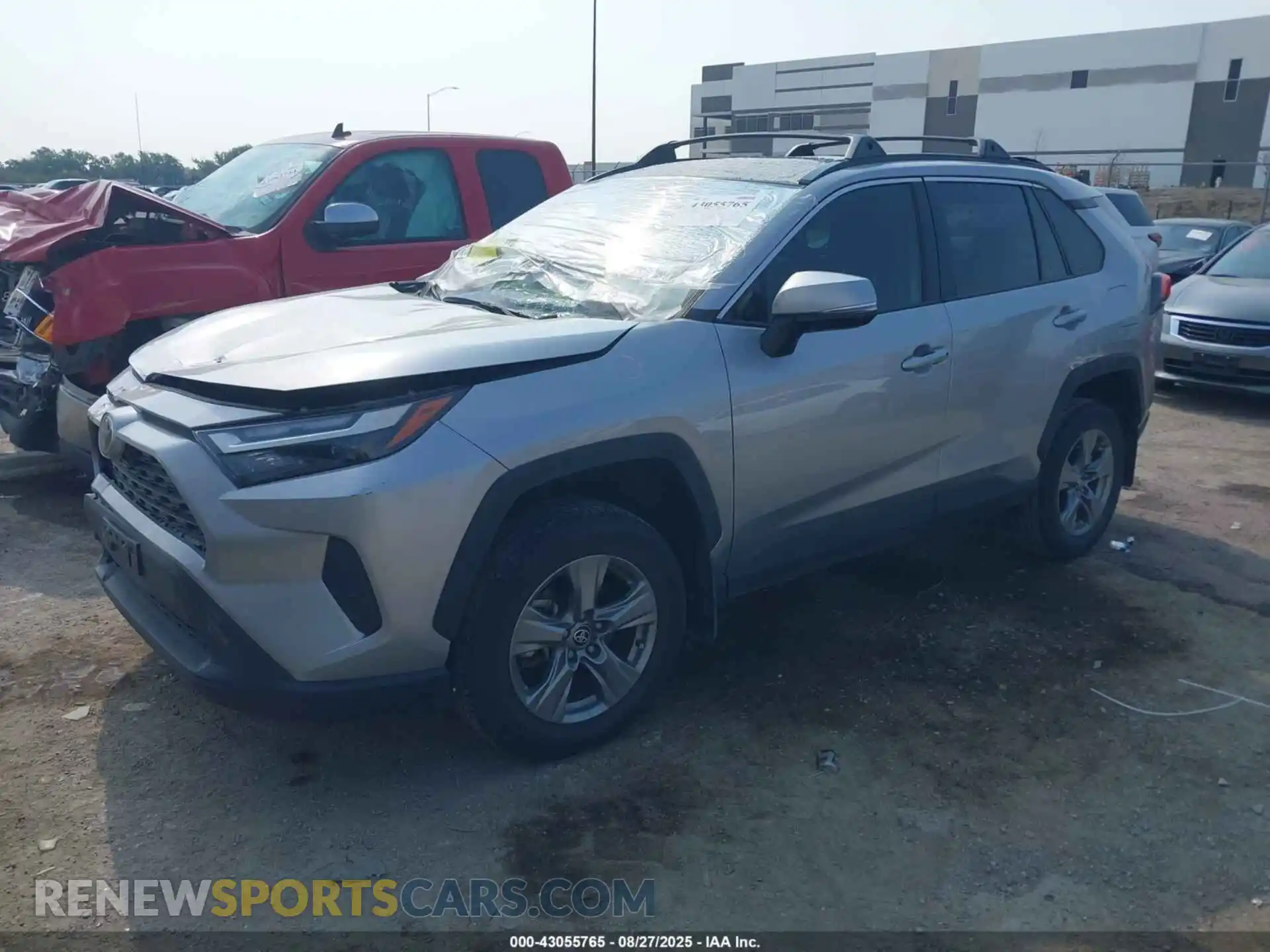 2 Photograph of a damaged car 2T3W1RFV2RC287009 TOYOTA RAV4 2024