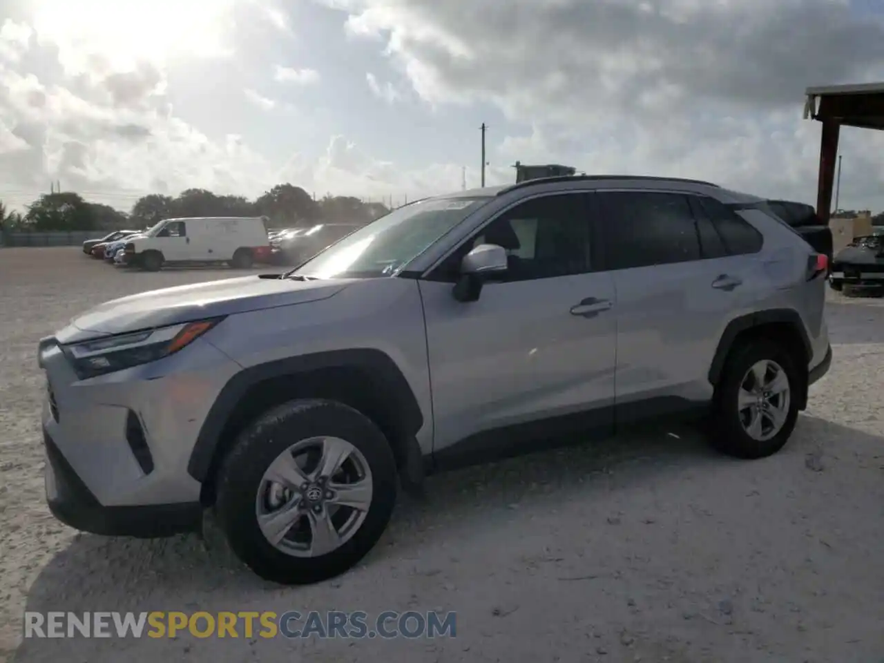 1 Photograph of a damaged car 2T3W1RFV2RC294266 TOYOTA RAV4 2024
