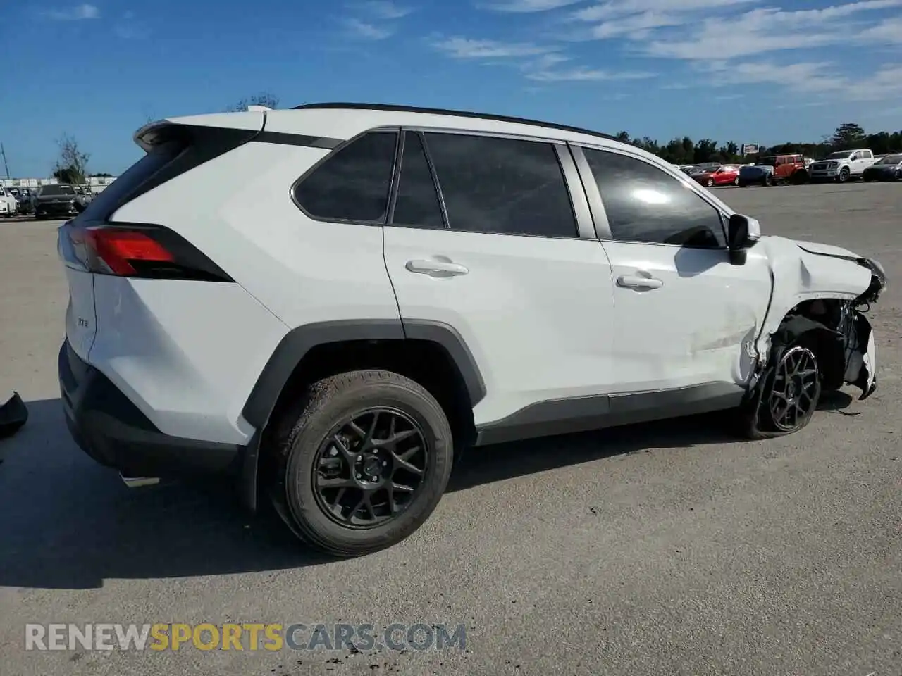 3 Photograph of a damaged car 2T3W1RFV2RW304535 TOYOTA RAV4 2024